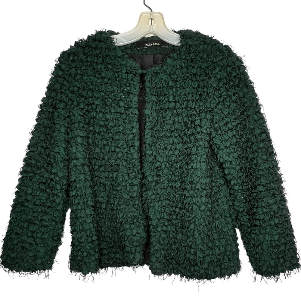 Zara Basic Green Jacket - image 1